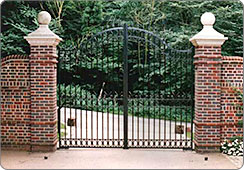 Georgian Gates Large Estate Entrance